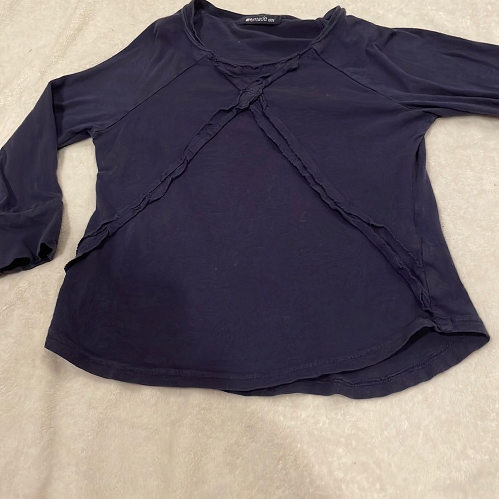 Navy shirt
